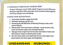 Umrah Saving Program